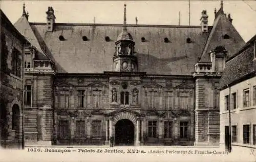 Ak Besançon Doubs, Palais de Justice