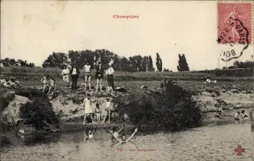 Ak Champigny, La Baignade