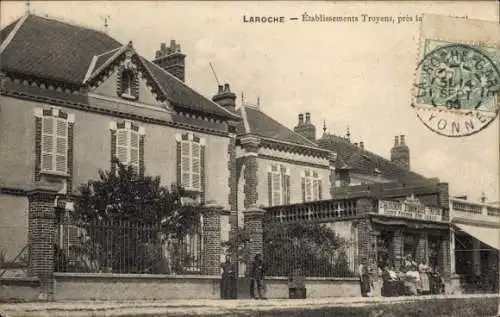 Ak Laroche Yonne, Etablissements Troyens