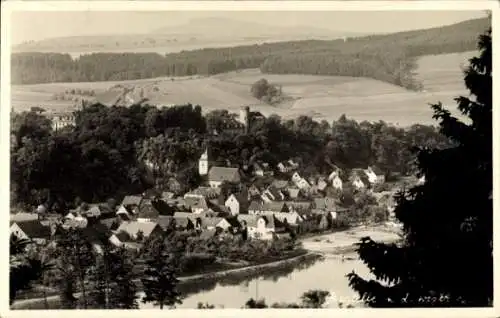 Ak Herstelle Beverungen an der Weser, Panorama