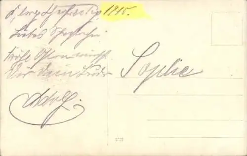 Foto Ak Deutscher Soldat in Uniform, Portrait, I WK