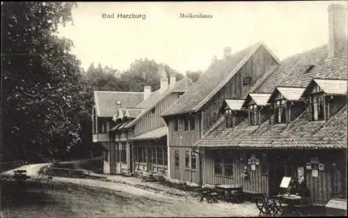 Ak Bad Harzburg in Niedersachsen, Blick auf das Molkenhaus, Gasthaus