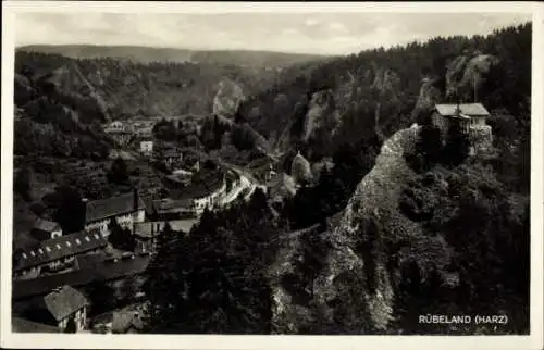 Ak Rübeland Oberharz am Brocken, Panorama