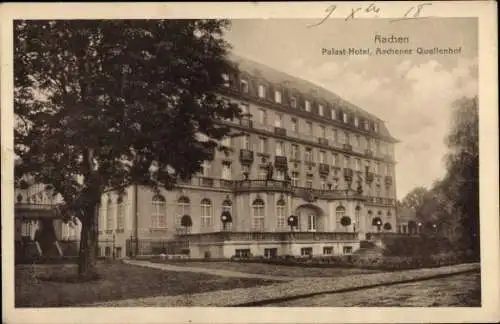 Ak Aachen, Palast-Hotel, Quellenhof