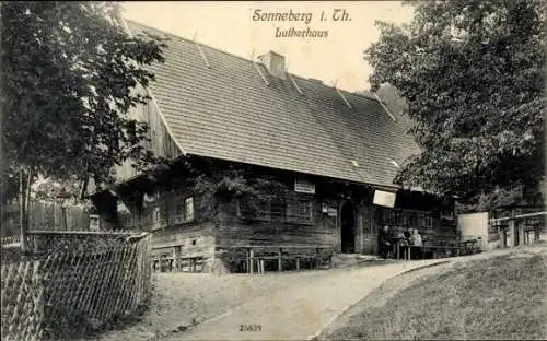 Ak Sonneberg in Thüringen, Lutherhaus