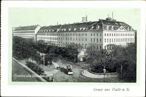 Ak Halle an der Saale, Franckesche Stiftungen