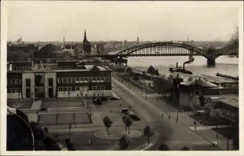 Ak Düsseldorf am Rhein, Gesamtansicht