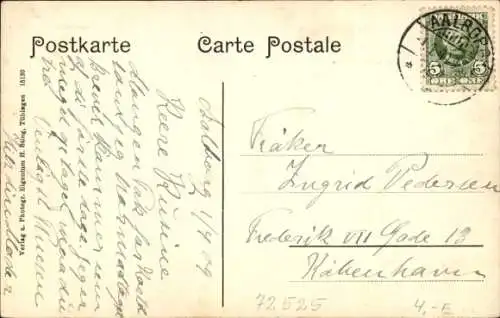 Ak Münsingen in Württemberg, Truppenübungsplatz, Lagereingang