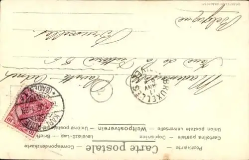 Ak Karlsruhe in Baden, Schloss