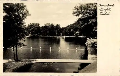 Ak Eiserfeld Siegen in Westfalen, Freibad