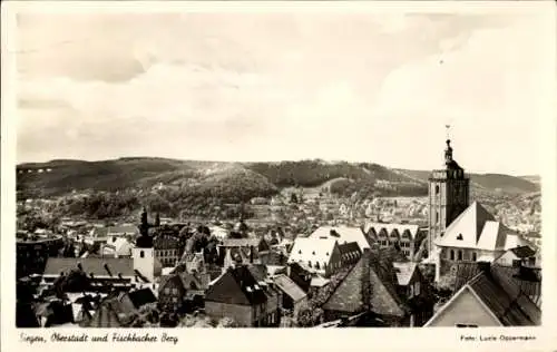 Ak Siegen in Westfalen, Oberstadt, Fischbacher Berg