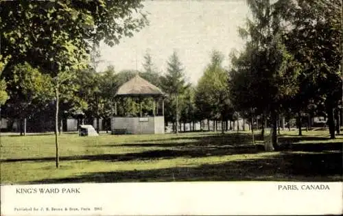 Ak Paris Ontario Kanada, King's Ward Park