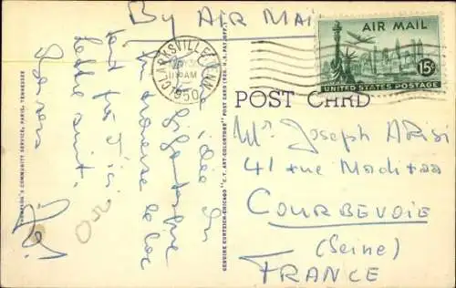 Ak Kentucky USA, Eggners Ferry Bridge, Luftaufnahme