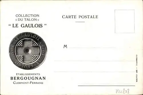 Ak Reklame, Sammlung Talon Le Gaulois, Fächertanz in Japan