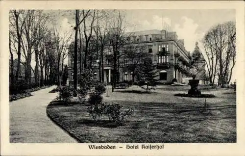 Ak Wiesbaden in Hessen, Hotel Kaiserhof