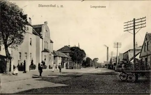 Ak Blumenthal Hansestadt Bremen, Langestraße