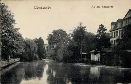 Ak Eberswalde in Brandenburg, An der Schwärze