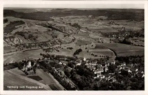 Ak Vellberg in Württemberg, Fliegeraufnahme