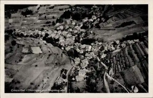 Ak Gießübel in Thüringen, Fliegeraufnahme