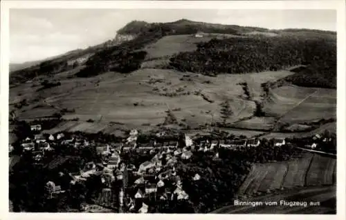 Ak Binningen Hilzingen im Hegau, Fliegeraufnahme