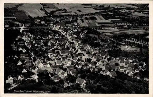 Ak Bondorf in Württemberg, Fliegeraufnahme