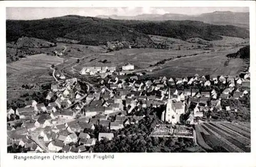 Ak Rangendingen im Zollernalbkreis, Fliegeraufnahme