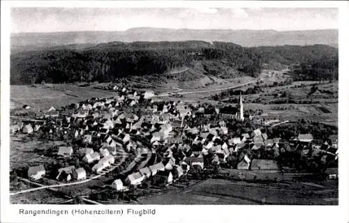 Ak Rangendingen im Zollernalbkreis, Fliegeraufnahme