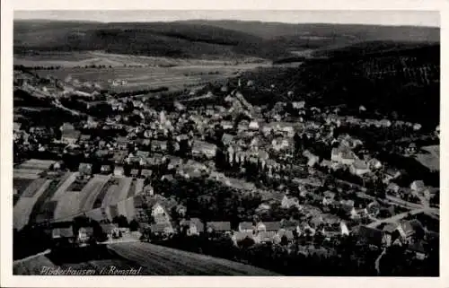 Ak Plüderhausen in Württemberg, Fliegeraufnahme