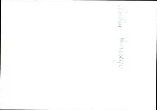 Ak Schauspielerin Christine Ostermayer, Portrait, Autogramm