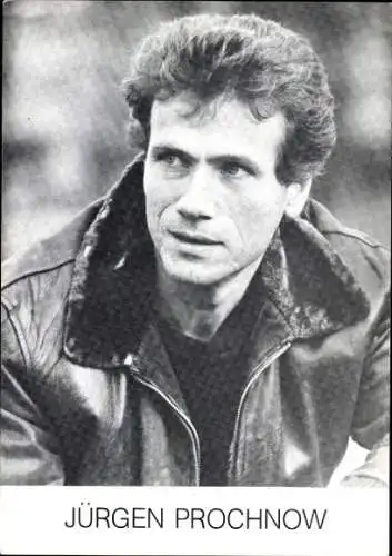 Ak Schauspieler Jürgen Prochnow, Portrait, Autogramm