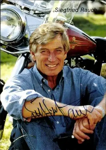 Ak Schauspieler Siegfried Rauch, Portrait, Autogramm