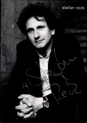 Ak Schauspieler Stefan Reck, Portrait, Autogramm