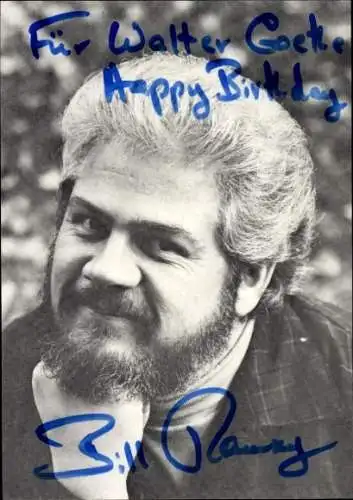Ak Sänger Bill Ramsey, Portrait, Autogramm