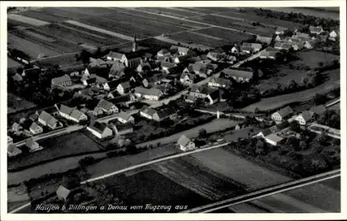 Ak Hausen im Tal Beuron an der Donau Württemberg, Fliegeraufnahme