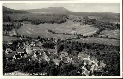 Ak Dürnau bei Göppingen Württemberg, Fliegeraufnahme, Gasthaus zum Ochsen