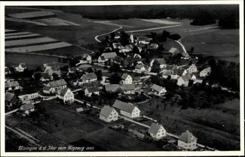 Ak Filzingen Altenstadt an der Iller, Fliegeraufnahme