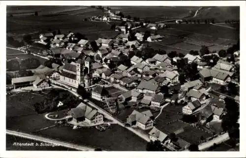 Ak Altenstadt in Oberbayern, Fliegeraufnahme, Basilika