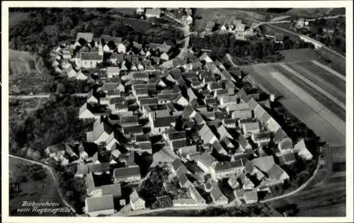 Ak Bieberehren in Unterfranken, Fliegeraufnahme