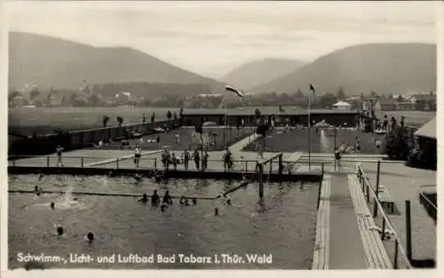 Ak Tabarz im Thüringer Wald, Schwimm-, Licht- und Luftbad