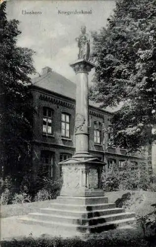 Ak Elmshorn in Holstein, Kriegerdenkmal