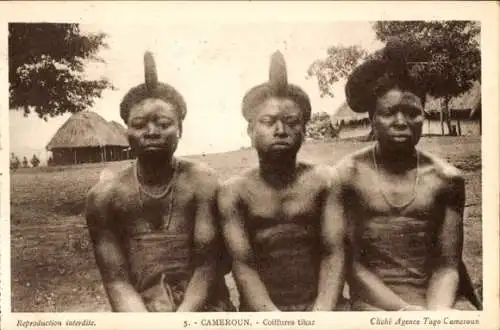 Ak Kamerun, Afrikaner, Gruppenfoto