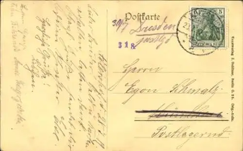Ak Berlin Treptow Johannisthal, Illner-Etrich Eindecker, Doppeldecker