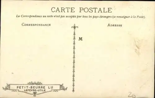 Präge Ak Aviation, Bleriot, überquert den Kanal von Calais nach Dover, 1909