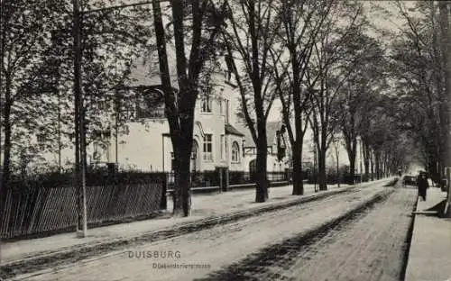 Ak Duisburg im Ruhrgebiet, Düsseldorferstraße