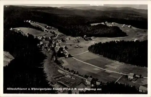 Ak Kniebis Freudenstadt im Schwarzwald, Fliegeraufnahme