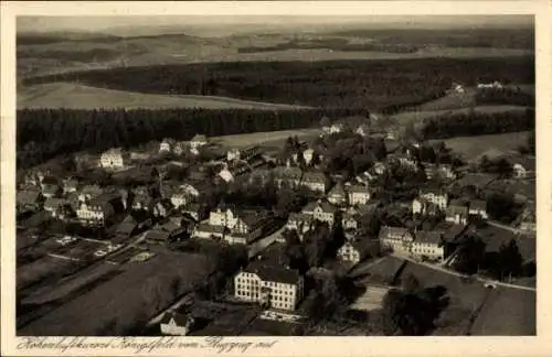 Ak Königsfeld im Schwarzwald Baden, Fliegeraufnahme