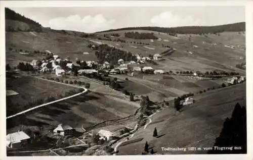 Ak Todtnauberg Todtnau im Schwarzwald, Fliegeraufnahme