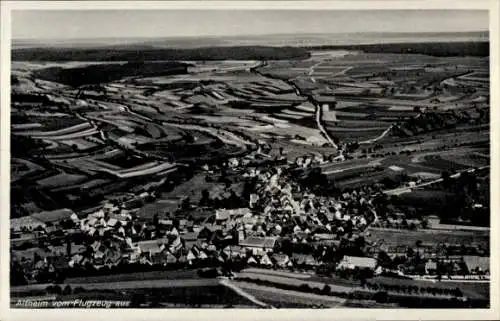 Ak Altheim, Fliegeraufnahme