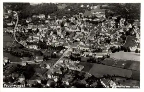 Ak Feuchtwangen in Mittelfranken, Fliegeraufnahme