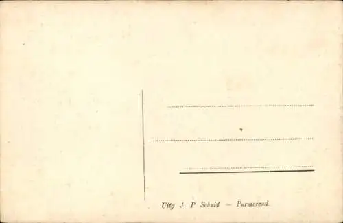 Ak Purmerend Nordholland, Überschwemmung 1916, Julianastraat